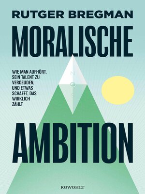 cover image of Moralische Ambition